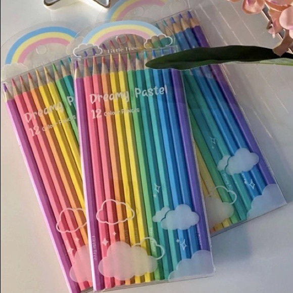 Restocked- Combo-Pastel Colour Pencil Set of 2- Limited time offer - Picture 3 of 5